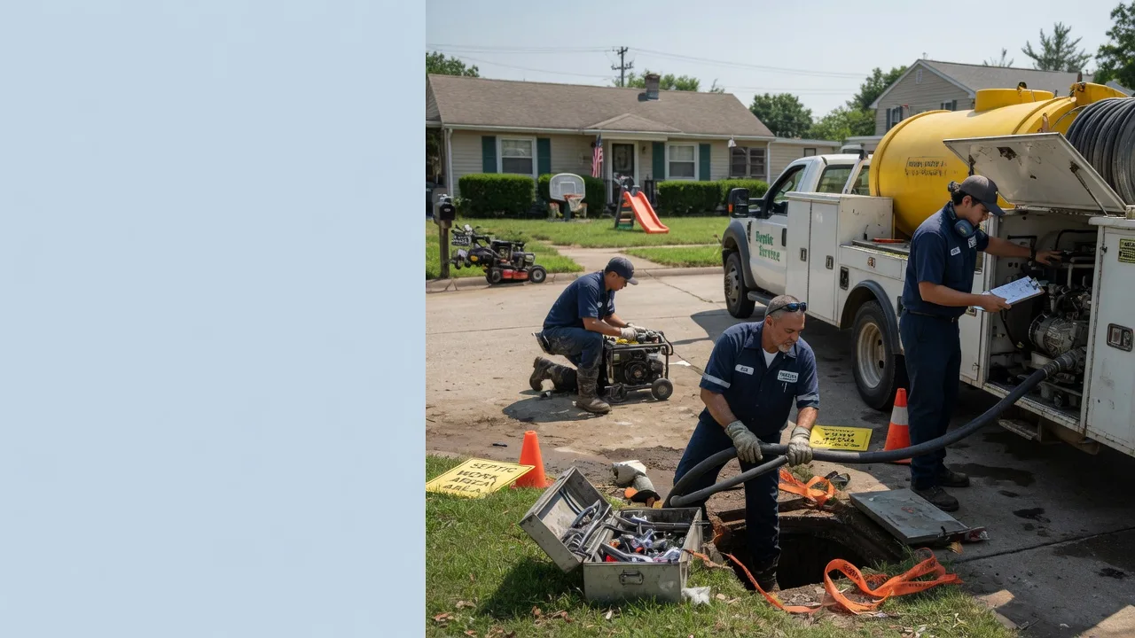 Septic Tank Pumping in Bluff Springs, IL near me